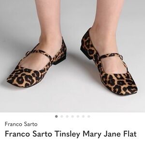 Franco Sarto Tinsley Mary Jane Flat NWOB